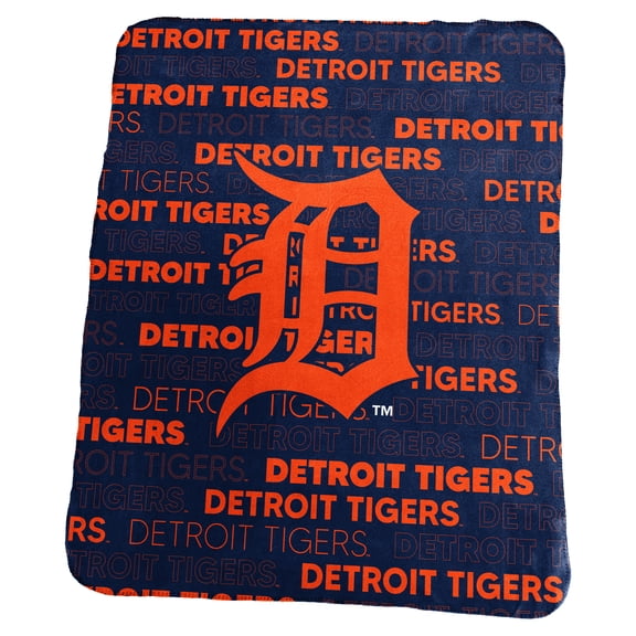 MLB Detroit Tigers Classic Fleece Throw