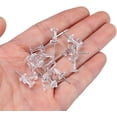 thumbnail image 2 of Poster Pins for Bulletin Board Photos 100pcs Transparent Pins, 2 of 4
