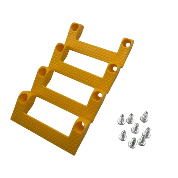 RUISINERY 4pieces Tape Measure Holder Rack Multi Tool Storage Organizers Hanger for Garage and Workbench for Power Tool on Ladder