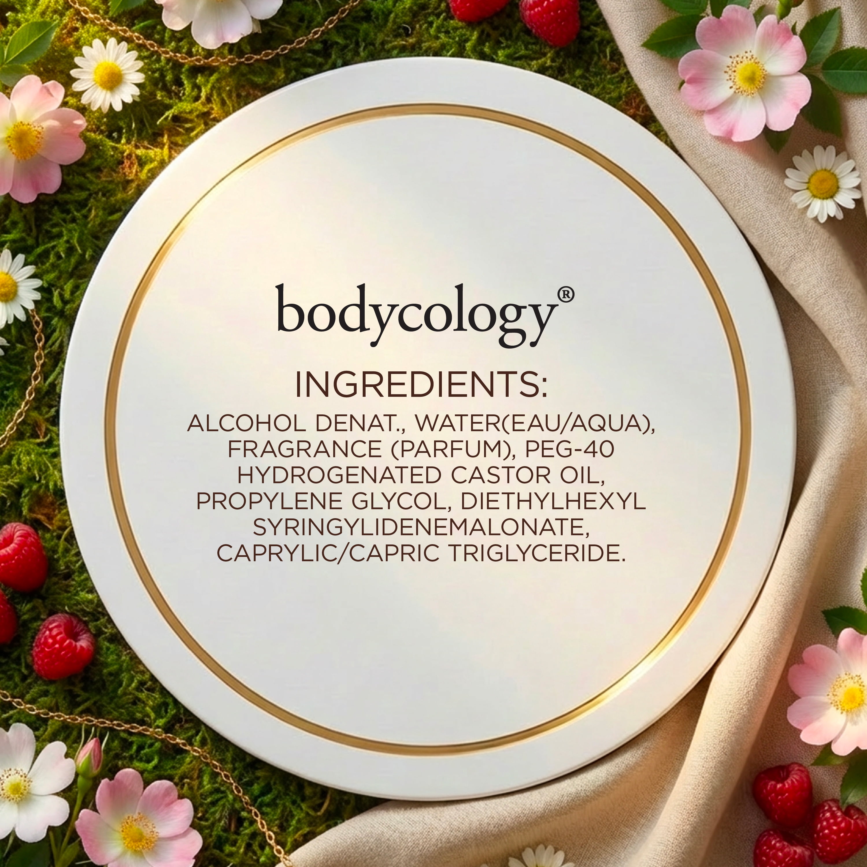 Bodycology Luxe Fragrance Body Mist, Petal to the Metal, 8 fl oz