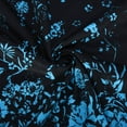 thumbnail image 5 of DDAPJ pyju Womens Tunic Tops 2025 Summer Dressy Casual Floral Blouses Loose Fit Pleated V Neck Short Sleeve Button Up T-shirt Hide Belly Tunics Flash Sale of Today Prime Navy S, 5 of 7