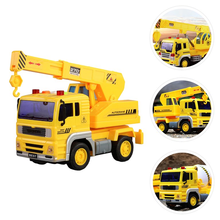 Driven, Toy Crane Truck with Lights and Sounds