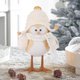 thumbnail image 1 of Adorno de pájaro LED iluminado, decoración de mesa, regalo, adorno de Navidad, estatua de adorno de escritorio para mesa, suministros para fiestas Sombrero redondo blanco Macarena Figura de escritorio, 1 of 8