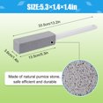thumbnail image 2 of 6 Pack Pumice Stick Toilet Bowl Cleaner Kit - with Long Handle & Replaceable Stones - Effortless Removal of Stubborn Hard Water Stains & Buildup - Toilet Pumice Stone, 2 of 9
