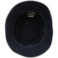 thumbnail image 3 of Kangol Men, Women Washed Bucket Hat Medium Navy, 3 of 5