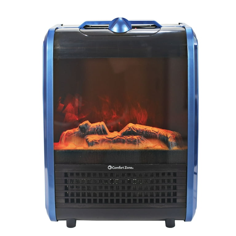 https://www.walmart.com/ip/Comfort-Zone-Mini-Portable-Electric-Fireplace-Heater/626871846