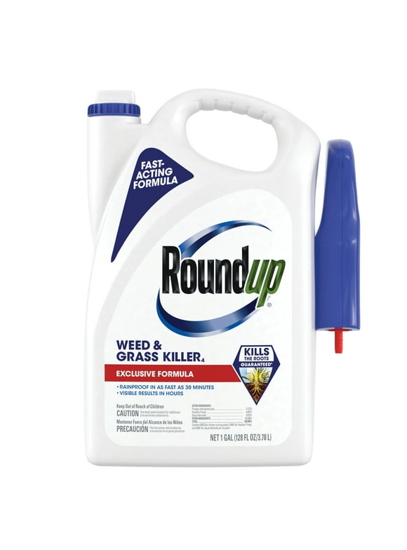 Roundup Weed & Grass Killer with Trigger Sprayer, 1 gal.