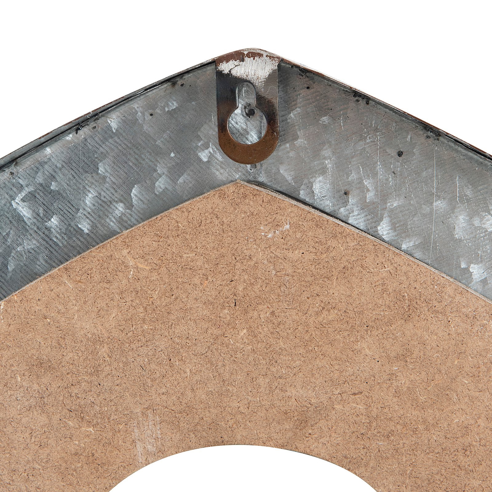Woven Paths 27.5" Wood & Metal Wall Décor