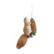 thumbnail image 2 of Estatua de ardilla, adorno, artesanía, decoración del hogar, regalo, escultura de animal de dibujos animados de espuma 27 x 75 x 4 cm, 2 of 9