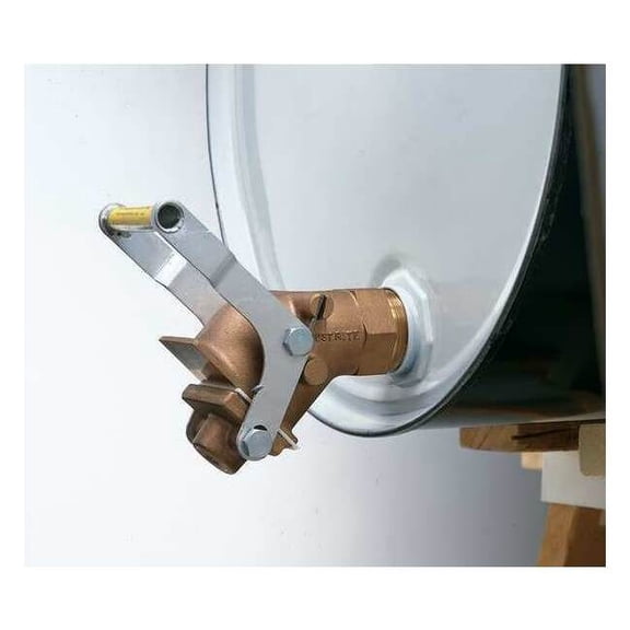 Manufacturer Varies Drum Gate Valve,Brass,Brown,NPS; NPT 08552