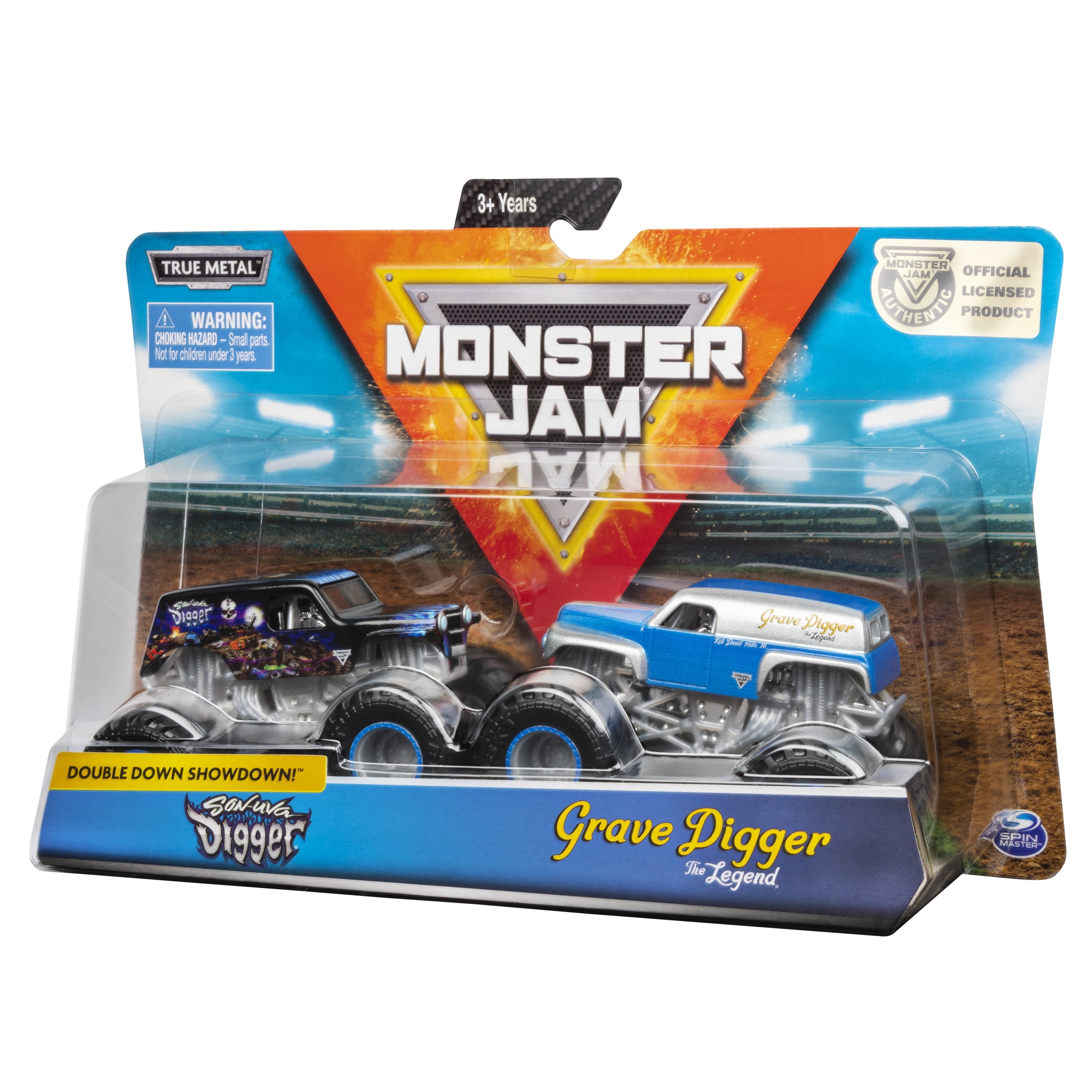 その他 provgl G3 cn9ki jyankenmark izumonster SPNM6064128/20144317 1/64 MONSTER JAM GRAVE DIGGER VS MAX-D