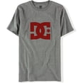 thumbnail image 1 of Camiseta gráfica con logotipo de la marca DC para hombre gris grande, 1 of 1
