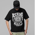 thumbnail image 2 of Ice Nine Kills Fictional Substance Jumbo Print Unisex T-Shirt - Black - Small, 2 of 6