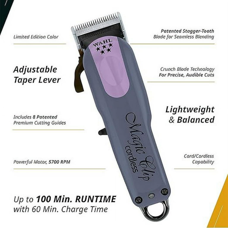 Wahl 5Star Cordless Magic Clip　バリカン Amazon.com: Wahl Professional 5 Star Series Magic Clip