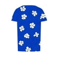 thumbnail image 3 of T-shirt Décontracté à Manches Courtes et Col Rond pour Femmes, Grande Taille, 3 of 6