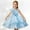 Sky Blue, variant on Holiday Dress Cute Birthday Girl Dress Kids Tea Party Dress 5-6 Years