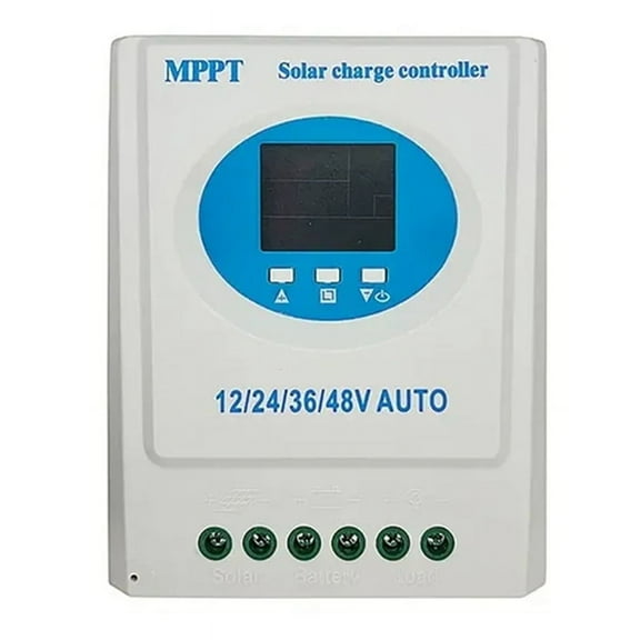 12V/24V/36V/48V Auto 150A MPPT Solar Charge Controller Battery Charging Off-Grid Automatic Identification Controller,1 * Solar Controller