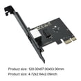 thumbnail image 2 of Tarjeta Gigabit Ethernet red PCI Express 10M/100M/1000Mbps adaptador de red PCIe, 2 of 9