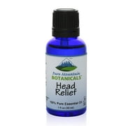 Head Relief Essential Oil Blend 100% Pure Natural Kosher (1 fl oz Bottle)