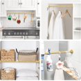 thumbnail image 7 of Small Tension Rod 18 To 27 Inch，1 - Inch Diameter Gold Tension Curtain Rod Small Tension Rod No Drilling, Anti - Slip, Anti - Rust Short Tension Rod, 7 of 7