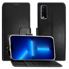 Funda Cartera Molan Cano Issue Diary Para Vivo Y20 Negro Tipo de Cartera