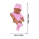 thumbnail image 3 of 7.87 Inch Soft Newborn Baby Dolls Vinyl Baby Dolls With Clothes Set Including Pacifier Realistic Doll Look Real, 3 of 7
