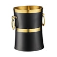 thumbnail image 3 of Cubo de hielo cubo de hielo aislado bañera para bebidas con asa portátil de moda de acero inoxidable bañera para bebidas de Metal para el hogar, 3 of 8