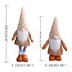 thumbnail image 3 of Gnomos navideños grandes de pie, gnomo sueco Tomte grande de 24 pulgadas, peluche con patas de resorte retráctiles, gorro de punto, adornos navideños escandinavos, decoración navideña para el hogar, 3 of 8