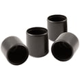 thumbnail image 2 of Waxman Consumer Group 4656495n 7/8" Black Vinyl Heavy-Duty Chair Tips 4 Count, 2 of 2