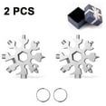 thumbnail image 1 of Outil de Flocon de Neige Multi, Tournevis de Snowboard Compact Flocons de Neige Multitool, Outil de Flocon de Neige pour Ouvre-Bouteille / Camping en Plein Air / Trousseau, 1 of 8