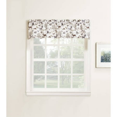 No 918 Forest Friends Kitch Valance Or Kitchen Curtains Set Of 2