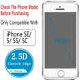 thumbnail image 3 of HPTech iPhone SE 2016 Screen Protector - Tempered Glass Film for Apple iPhone SE 2016, 5S, 5C, 5, Easy to Install,, 3 of 6