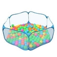 thumbnail image 3 of Tienda de Campaña Portátil para Bebés, Piscina de Juegos Con Bolas Oceánicas, Casa de Juegos Interior y Exterior Plegable Con Bolsa de Almacenamiento, Juguete para Niño, 3 of 7