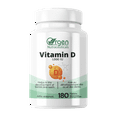 thumbnail image 1 of Orgen Nutraceuticals Vitamin D 25mcg (1,000IU), 180 Tablets, Helps In Development and Maintenance In Bones and Teeth, 1 of 4