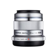 Olympus M.Zuiko Digital 45mm f/1.8 Lens (Silver) Bundle