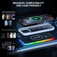 thumbnail image 3 of Cargador de coche inalámbrico magnético Aubenai 15W RGB iPhone, 3 of 8