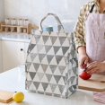 thumbnail image 3 of Lunch Box Bag Portable Grid Insulated Lunch Picnic Tote Cooler Bag Bento Box Storage Pouch, 3 of 6