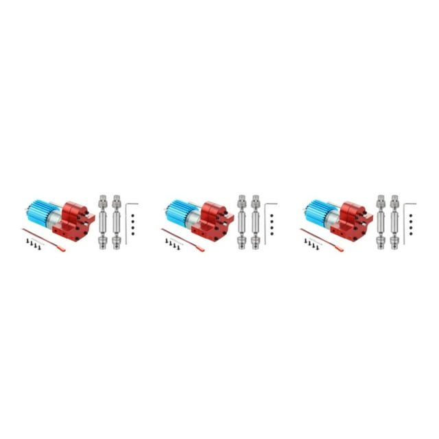 maskred Metal Box Transfer 370 Motor Accessory for WPL C14 Q60 Red 3.17mm 3Set