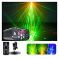 thumbnail image 3 of 8 Holes 128 Patterns Lamp Disco Stage Lights DJ Bar Flash Stage Lamp KTV Mini Christmas Projector ,Easy to Use, 3 of 6