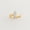 Yellow Plated, variant on Solitaire Marquise Cut Diamond Engagement Ring, Diamond Thick Band Ring, Anniversary Gift For Wife, Single Stone Promise Ring, Stackable Ring, Dainty Wedding Ring, Handamde Jewelry