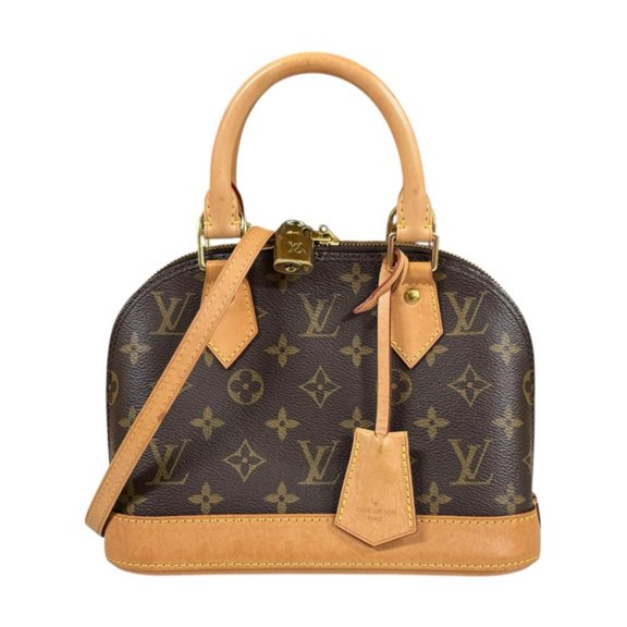 Pre-Owned Louis Vuitton Alma BB Monogram Shoulder Bag, Handbag, Canvas, M53152, Brown, Women's,...