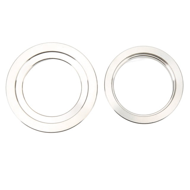 Juego de brida de válvula de descarga de 44 mm, entrada y salida de acero inoxidable, kit de soldadura de banda en V de repuesto para TIAL MV-R MVR VBAND