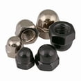 thumbnail image 3 of Hex Acorn Cap Nuts M3~M12 Carbon Steel Ni-plated/Black Zinc Plated Hexagon Cap Nuts Dome Cover Nuts Acorn Nuts, 3 of 6