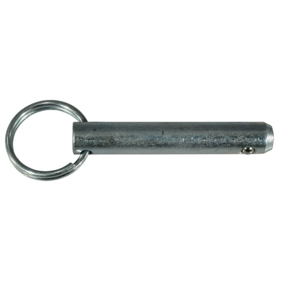 3/8" x 1-5/8" Zinc Plated Steel Cotterless Hitch Pins HPS-096 (4 pcs.)