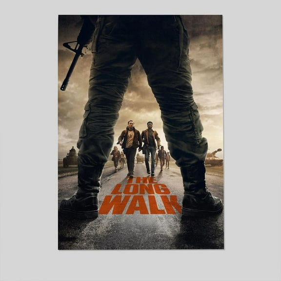 The Long Walk 2025 Movie Posters for Boys & Girls Bedroom Decor Wall Art Print Gift Poster Size 24''x36'' -Gategoo