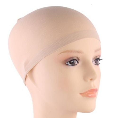 SHIYAO 2Pcs Elastic Unisex Stocking Wig Liner Cap Nylon Stretch Mesh
