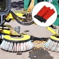 thumbnail image 4 of UPOUART 4Pcs Red Sweeper Brush Head with PP for Dust Removal in Cleaning, 4 of 8