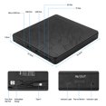 thumbnail image 2 of SHAR USB 3.0 USB 2.0/Type-c Disque Dur Externe, Noir, 2 of 5