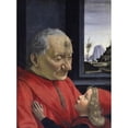 thumbnail image 2 of Portrait Of An Old Man And His Grandson Domenico Ghirlandaio Musee du Louvre Paris, 2 of 4