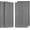 Gray Oak, variant on PVC Acoustic Wood Wall Panels, 12 Pack 11.8 x 15.7 x 0.35 Inch Sound Proofing Panels, 100% Polyester Fiber Noise Canceling Panels for Home, Office, Studio,Theater, Rustic Walnut